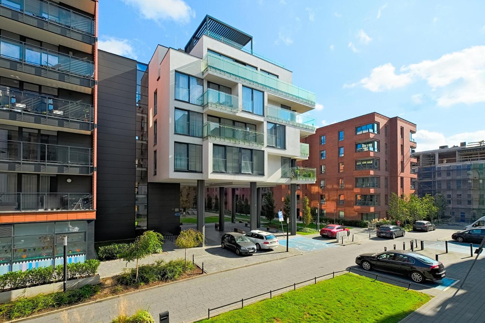 Ferienwohnung Urbannest Lakowa Danzig Exterior foto