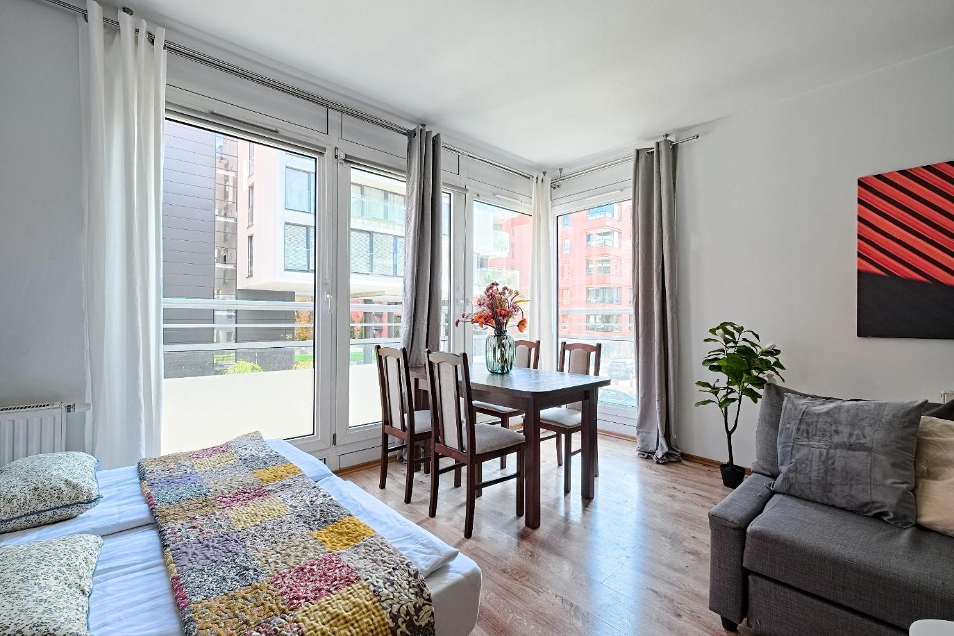 Ferienwohnung Urbannest Lakowa Danzig Exterior foto